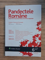 Revista Pandectele Romane, nr. 6, anul XXXIV, august 2007