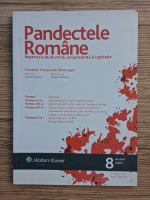 Revista Pandectele Romane, nr. 8, anul XXXVII, august 2010