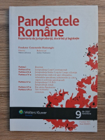 Revista Pandectele Romane, nr. 9, anul XXXIV, noiembrie, 2007
