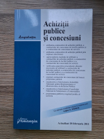 Achizitii publice si concesiuni (editia a 5-a, actualizata la 18 februarie 2011)
