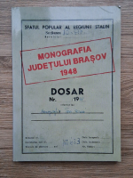 Bogdan Florin Popovici, Nicolae Pepene - Monografia judetului Brasov, 1948