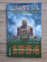 Caietul supliment al taberei spirituale yoghine ezoterice pentru vacanta de primavara, volumul 1. O mie noua sute optzeci si patru, 26 aprilie-7 mai 2023