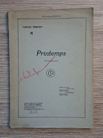 Claude Debussy - Printemps. Suite symphonique (1918)