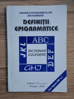 Definitii epigramatice. Dictionar, culegere