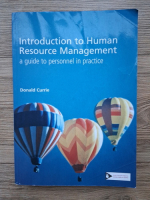Donald Currie - Introduction to human. Resouce management a guide to personnel in practice