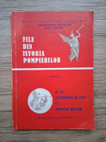 Ion Panturu - File din istoria pompierilor. De la steagurile de foc la pompierii militari