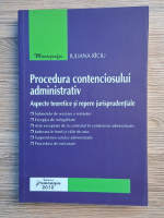 Iuliana Riciu - Procedura contenciosului administrativ