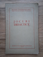 Jocuri didactice si material didactic