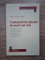 Monna-Lisa Belu Magdo - Contractul de vanzare in noul cod civil