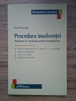 Paul Pricope - Procedura insolventei. Actiunea in anularea actelor frauduloase