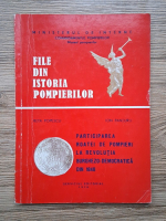 Reta Popescu - File din istoria pompierilor. Participarea roatei de pompieri la revolutia burghezo-democratica din 1848