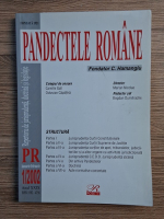 Revista Pandectele Romane, nr. 1, anul XXIX, ianuarie-februarie 2002