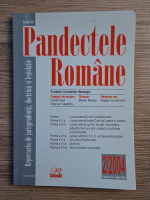 Revista Pandectele Romane, nr. 2, anul XXXI, martie-aprilie 2004