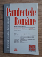 Anticariat: Revista Pandectele Romane, nr. 3, anul XXXII, mai-iunie 2005