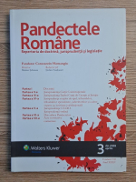 Revista Pandectele Romane, nr. 3, anul XXXV, aprilie 2008