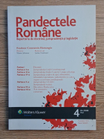 Revista Pandectele Romane, nr. 4, anul XXXV, mai 2008