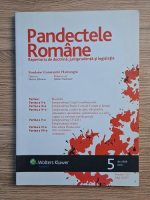 Revista Pandectele Romane, nr. 5, anul XXXV, iunie 2008