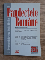 Revista Pandectele Romane, nr. 6, anul XXXII, noiembrie-decembrie 2005