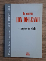 Anticariat: Supliment la Revista Pandectele Romane. In onorem Ion Deleanu. Culegere de studii, 2004