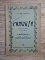 Vasile Popovici - Romante pentru cor mixt pe versuri de Mihai Eminescu