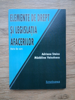 Adriana Staicu - Elemente de drept si legislatia afacerilor. Note de curs