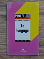 Chantal Demonque - Le langage