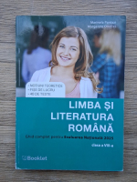 Anticariat: Marinela Pantazi - Limba si literatura romana. Ghid complet pentru evaluarea nationala 2025, clasa a VIII-a