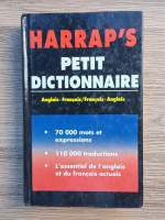 Michael Janes - Harrap's petit dictionnaire anglais-francais et francais-anglais