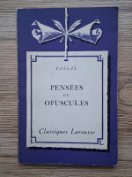 Pascal - Pensees et Opuscules (1934)