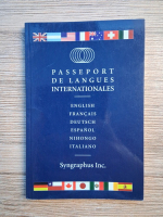 Anticariat: Passeport de langues internationales
