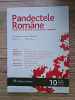 Revista Pandectele Romane, nr. 10, anul XXXV, noiembrie-decembrie 2008