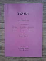 Anticariat: Revista Tensor, Volume 70, Number 2, december 2008