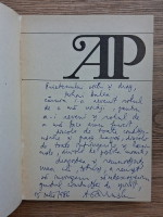 Adrian Paunescu - Manifest pentru mileniul trei (2 volume, cu autograful autorului)