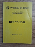 Ana Lucia Radulescu - Drept civil. Invatamant la distanta 