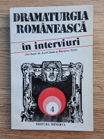 Anticariat: Aurel Sasu, Mariana Vartic - Dramaturgia romaneasca in interviuri, volumul 4. O-sorbul