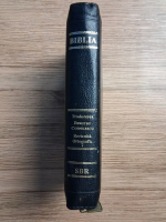 Biblia sau Sfanta Scriptura a Vechiului si Noului Testament cu trimiteri (cuvintele Domnului Isus in rosu, 2010)