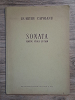 Dumitru Capoianu - Sonata pentru viola si pian