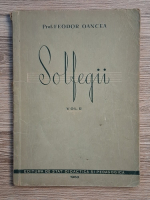 Feodor Oancea - Solfegii (volumul 2)