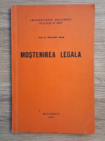 Francisc Deak - Mostenirea legala