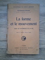 Georges Bohn - La forme et le mouvement (1921)