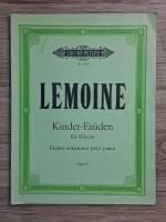 Henry Lemoine - Kinder-etuden fur klavier. Etudes enfantines pour piano