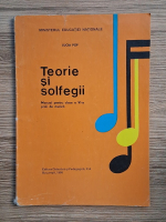 Lucia Pop - Teorie si solfegii. Manual pentru clasa a VI-a scoli de muzica