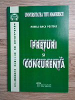 Mirela Anca Postole - Preturi si concurenta 