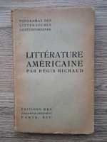 Regis Michaud - Litterature americaine (1930)