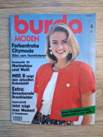 Revista Burda Moden, nr. 4, april 1989