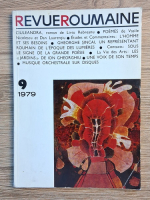 Revue Roumaine, nr. 9, 1979