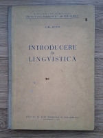 Sara Buium - Introducere in lingvistica