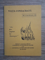 Viata consacrata, nr. 8, februarie 1998. Buletin de comuniune editat de Conferinta Superiorilor Majori si de Conferinta Superioarelor Majore din Romania