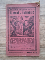Biblioteca ortodoxiei, nr. 22 f, Lumina si Intuneric (1943)