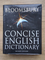 Bloomsbury concise english dictionary